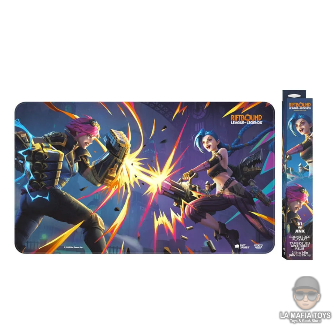 Riftbound Playmat Vendetta Vi Vs Jinx