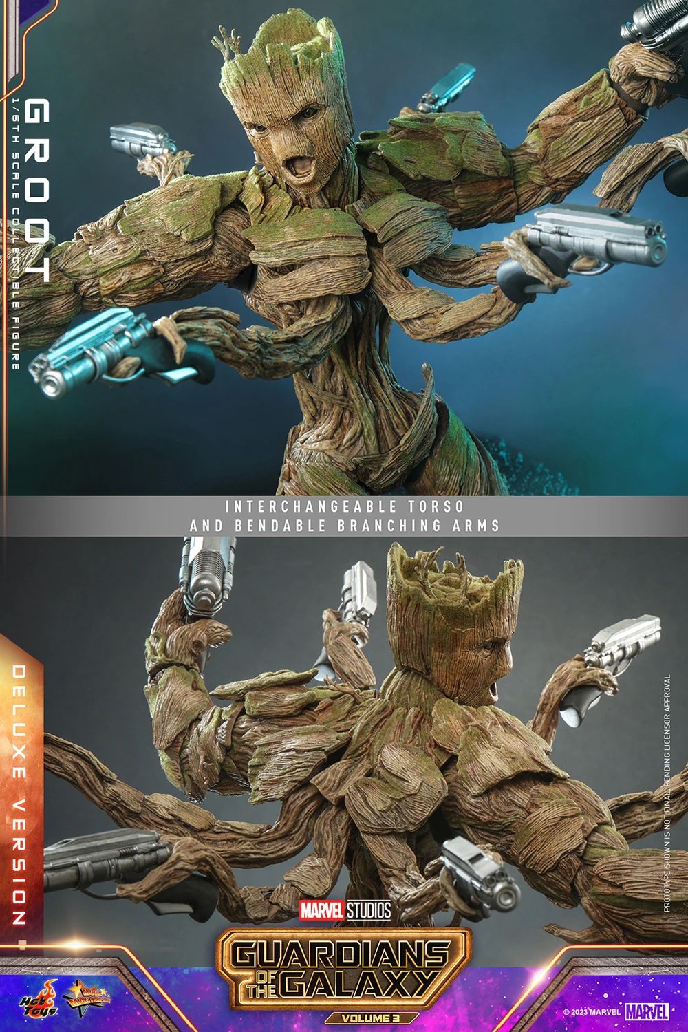 Hot Toys Marvel Groot Deluxe Version