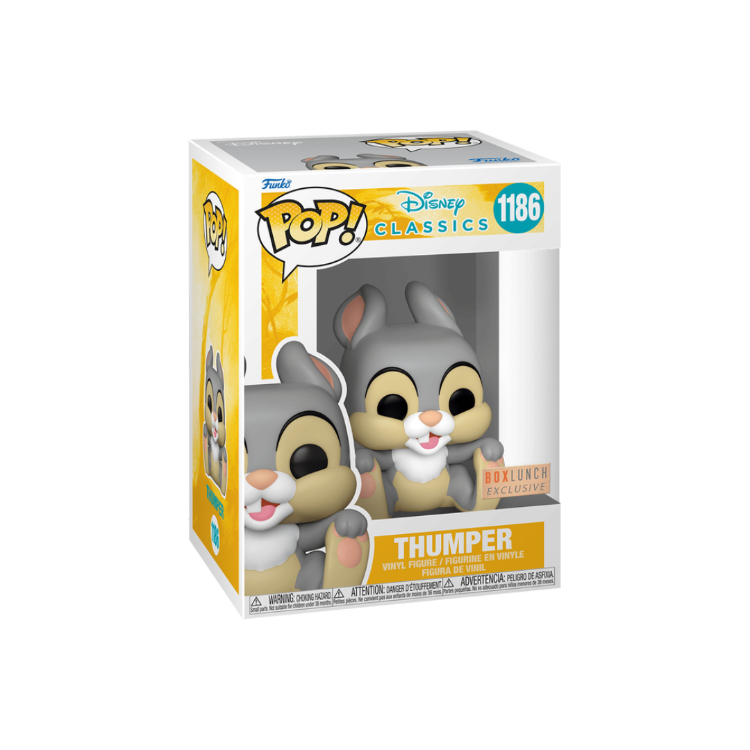 Funko Pop Disney Thumper 1186 Classics BoxLunch Exclusivo