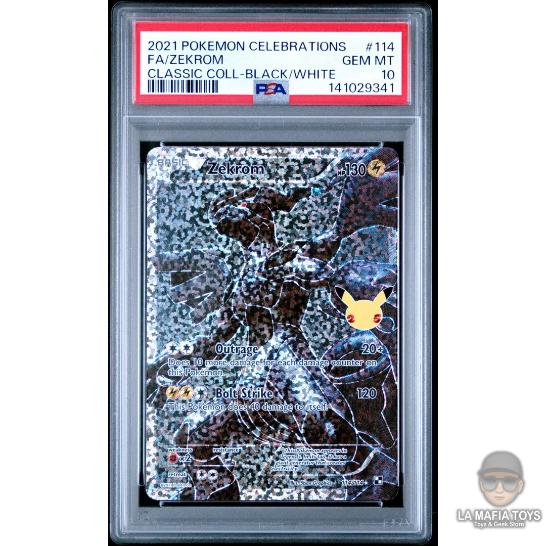 scizor v pokemon card Pokemon Tcg Celebrations Zekrom 114 Full Art Psa 10