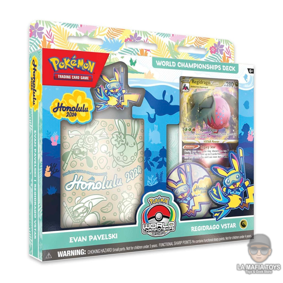 Pokemon TCG Deck Evan Pavelski Regidrago Vstar World Championship 2024
