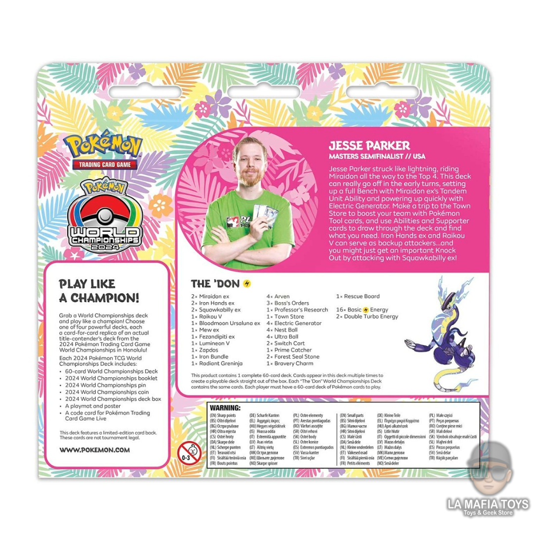 Pokemon TCG Deck Jesse Parker The Don World Championship 2024