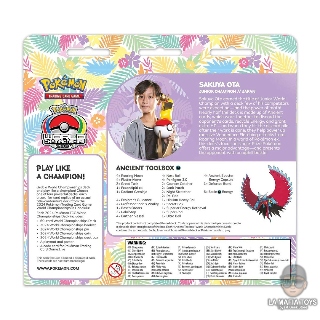 Pokemon TCG Deck Sakuya Ota Ancient Toolbox World Championship 2024