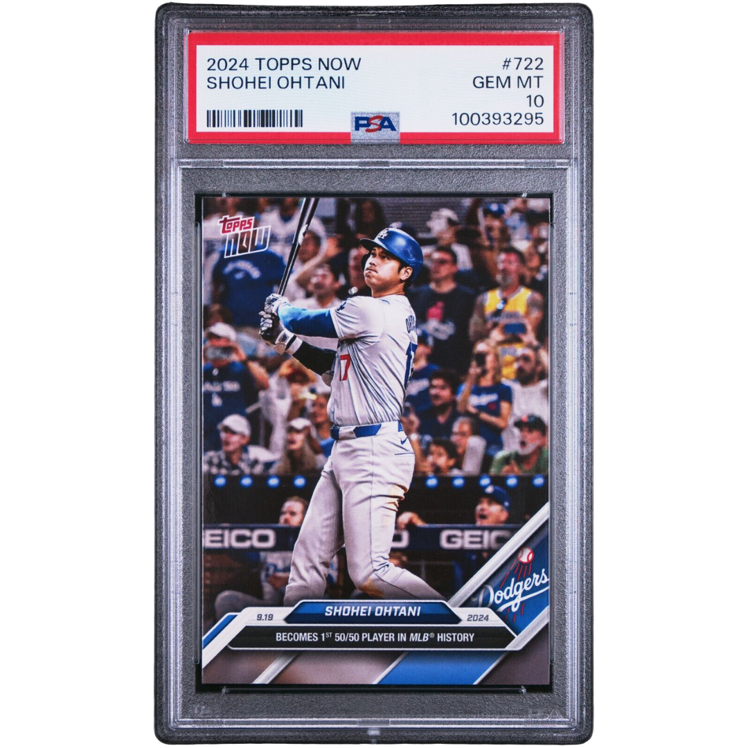 2024 Shohei Ohtani 722 Topps PSA 10