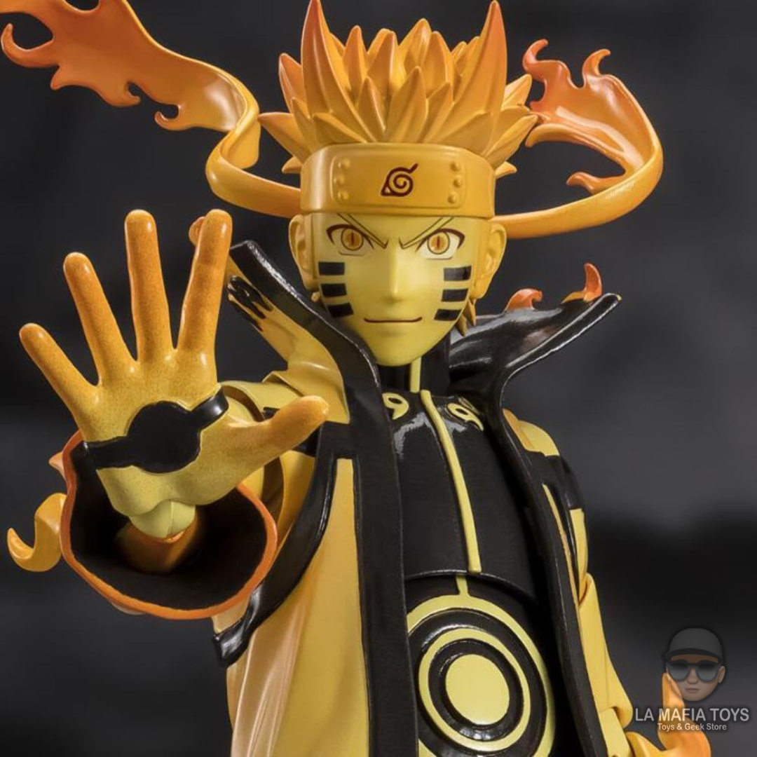 S.H. Figuarts Naruto Uzumaki Kurama Link Courageous Strength