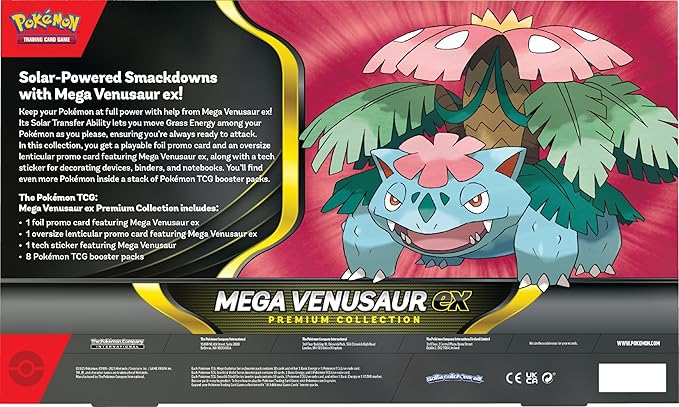 Pokémon TCG Venusaur ex Premium Collection Box INGLÉS