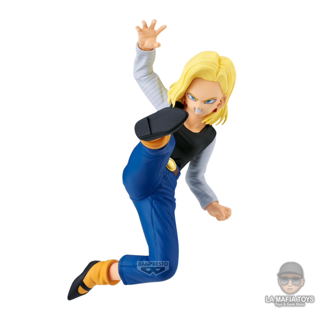 Banpresto Dragon Ball Z Android 18 Vs Mr. Satan ( Vs Mighty Mask)