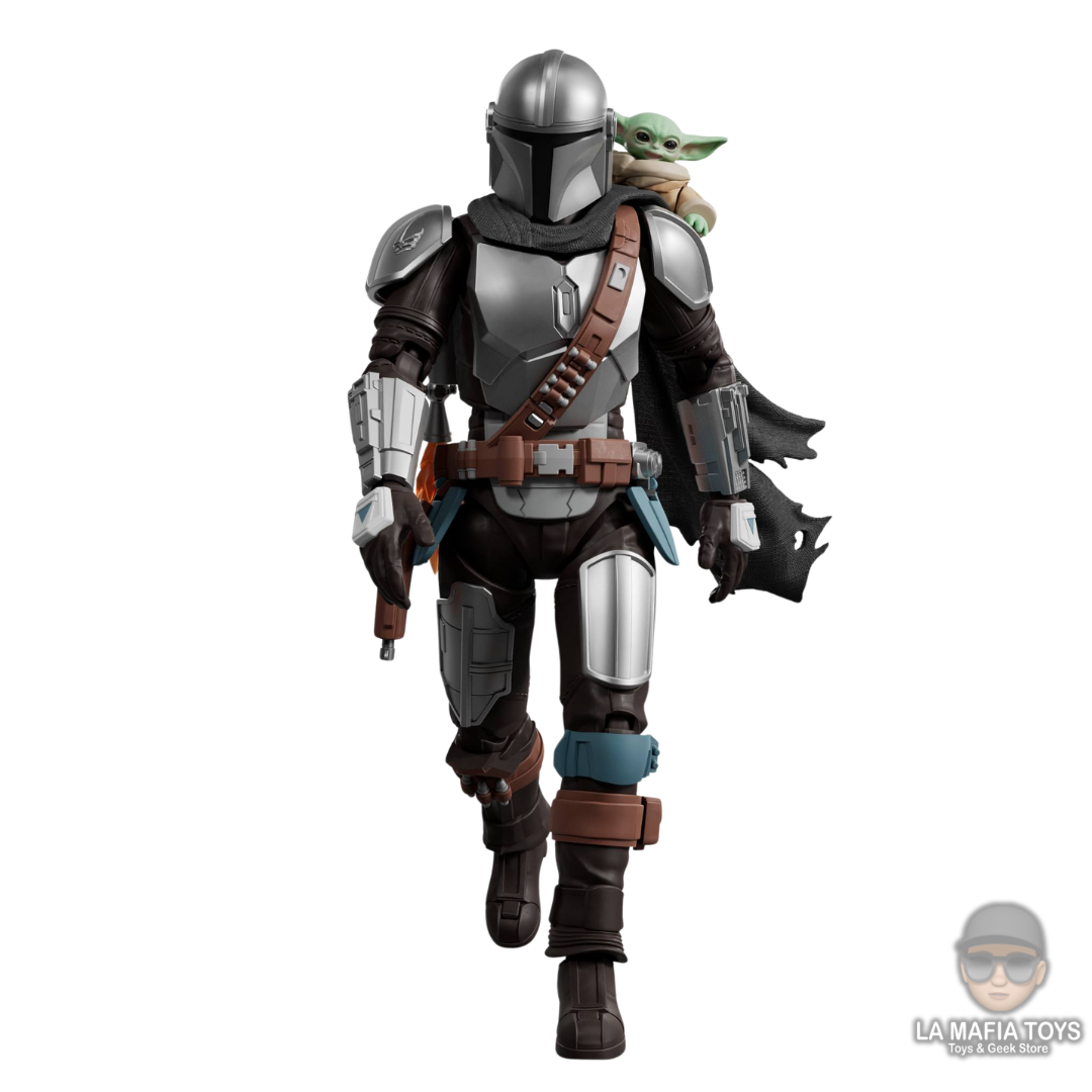 Blokees Star Wars The Mandalorian & Grogu Champion Class 05 Din Djarin & Grogu