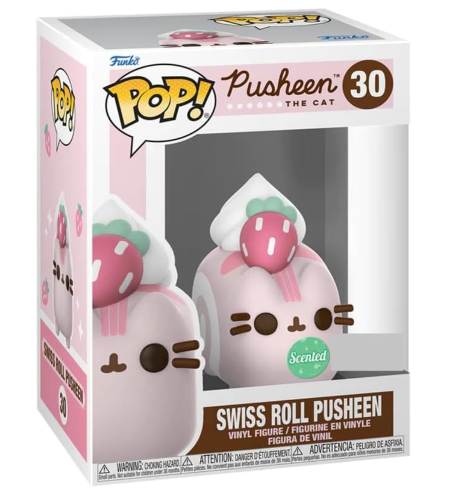 Funko Pop Pusheen Swiss Roll Hot Topic Pusheen Exclusivo