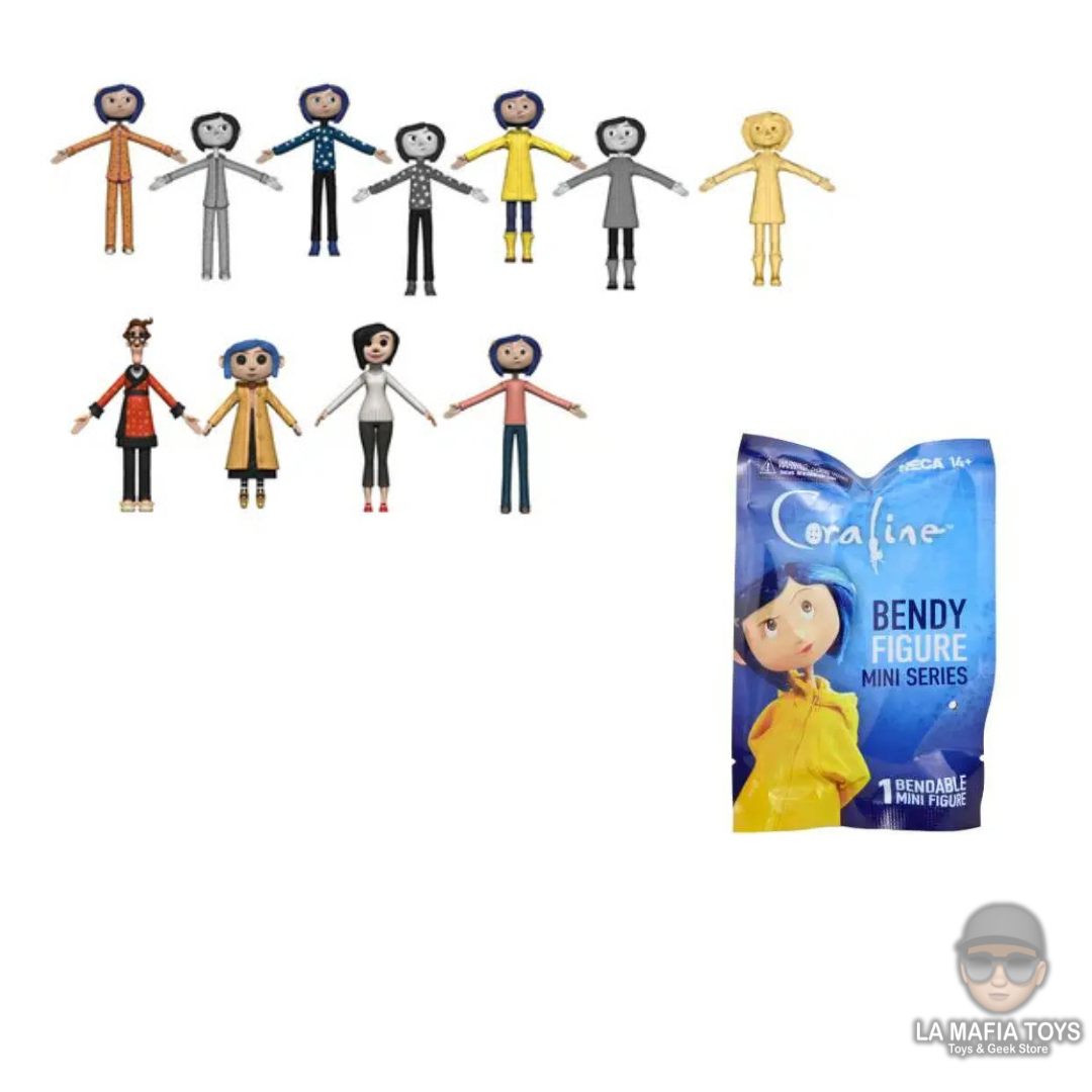NECA Coraline Bendy Figure (Sorpresa)