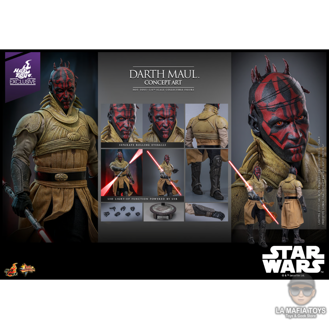 Hot Toys Darth Maul (CONCEPT ART) Exclusive
