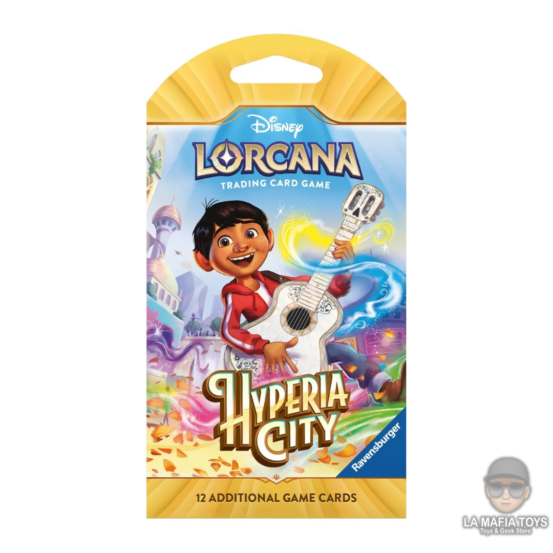 Disney Lorcana TCG : Hyperia City Sleeved Booster