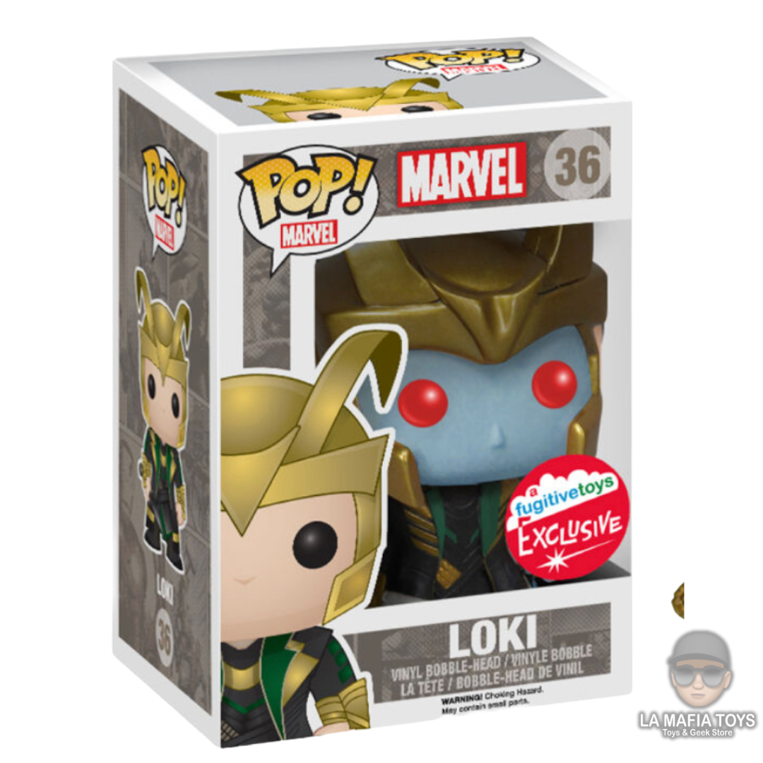 Funko Loki Marvel 36 Fugitivetoys Exclusive
