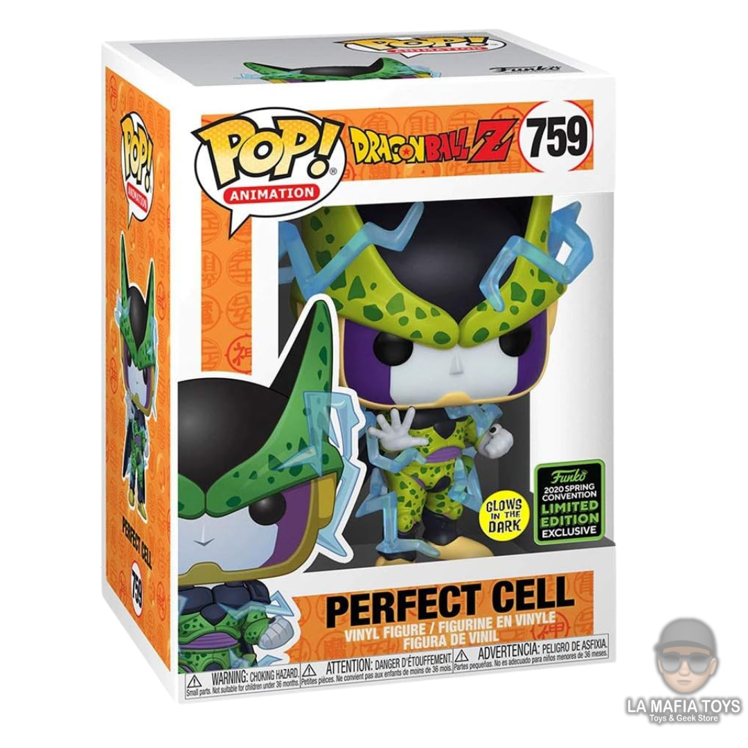 Funko Pop Dragon Ball Perfect Cell 759 Glow 2020 Convention