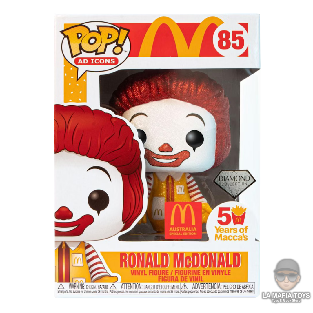 Funko Ronald McDonald 85 Diamond Australia Exclusive