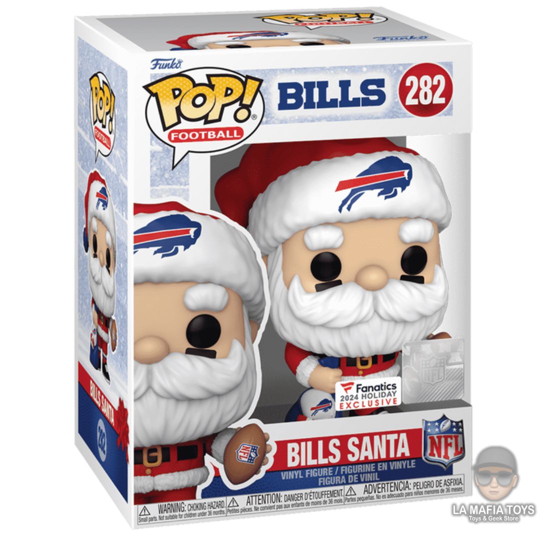 Funko NFL Bills Santa 282 Fanatics Exclusive