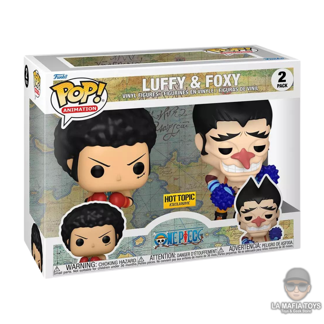 Funko Pop Lufy & Foxy One Piece Hot Topic Exclusivo