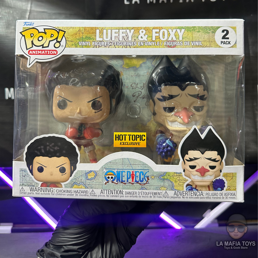 Funko Pop Lufy & Foxy One Piece Hot Topic Exclusivo