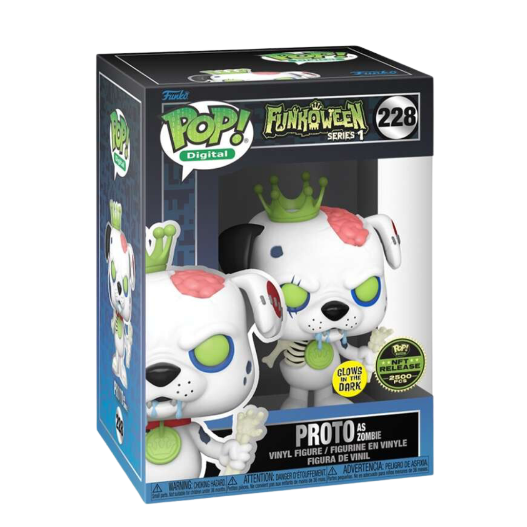 Proto As Zombie 228 Glows In the Dark Funkoween