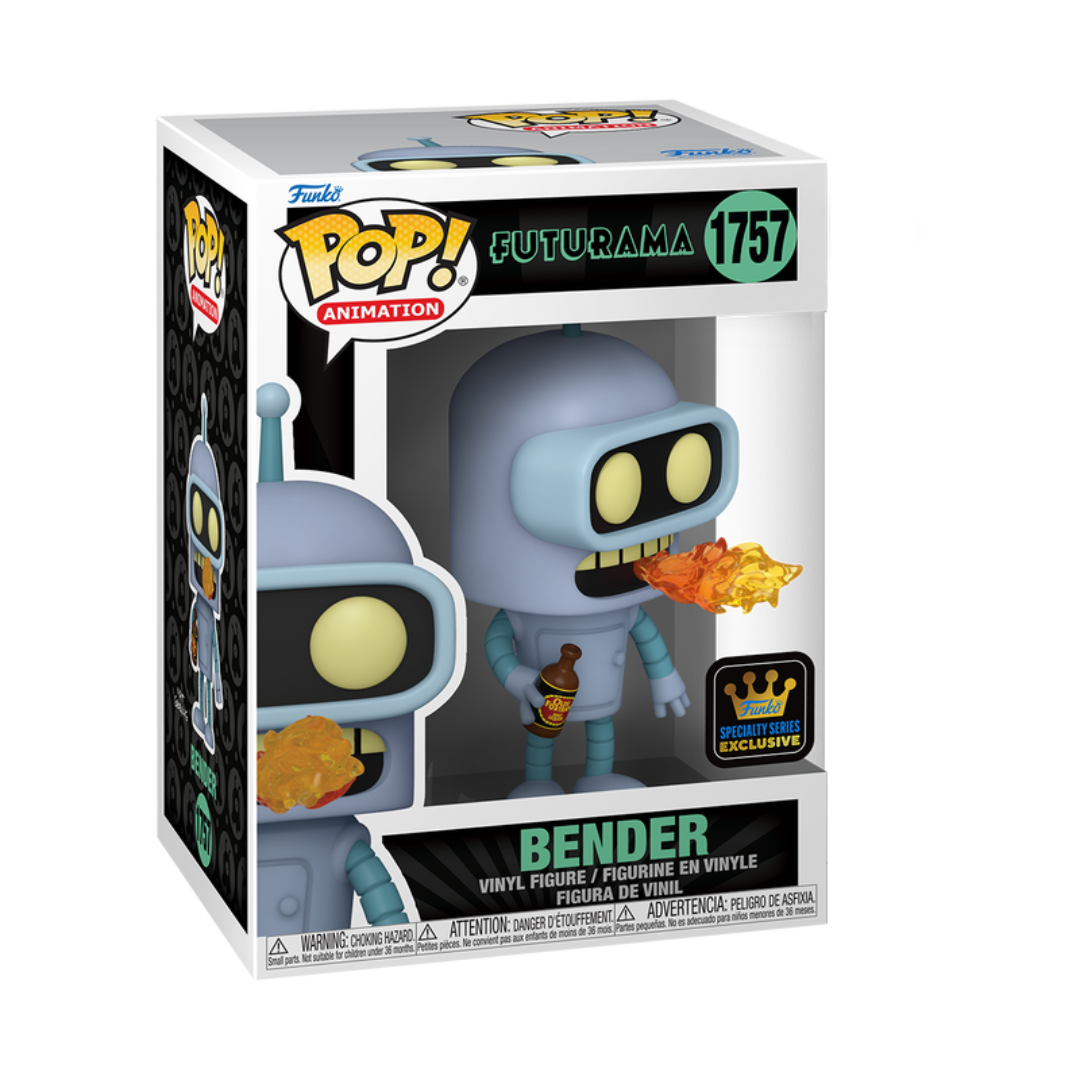 Bender Futurama 1757 Funko Shop Exclusivo