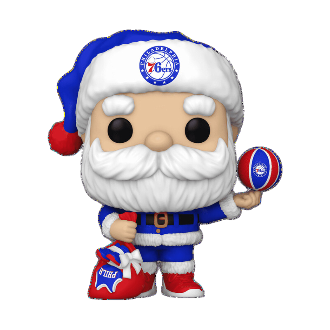 Funko Pop Philadelphia 76ers NBA Santa Exclusivo