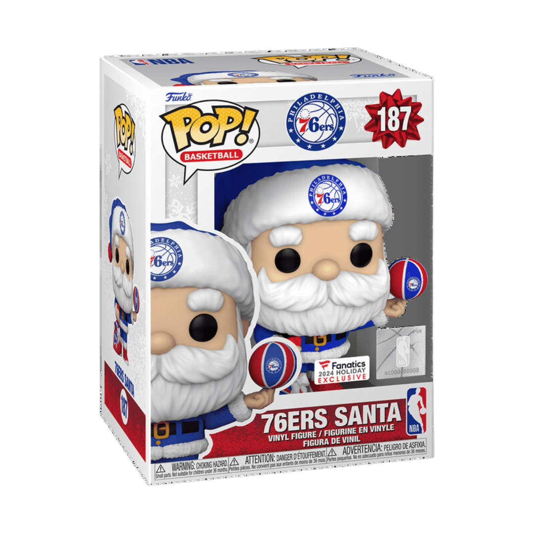 Santa 76ers Philadelphia NBA Exclusive