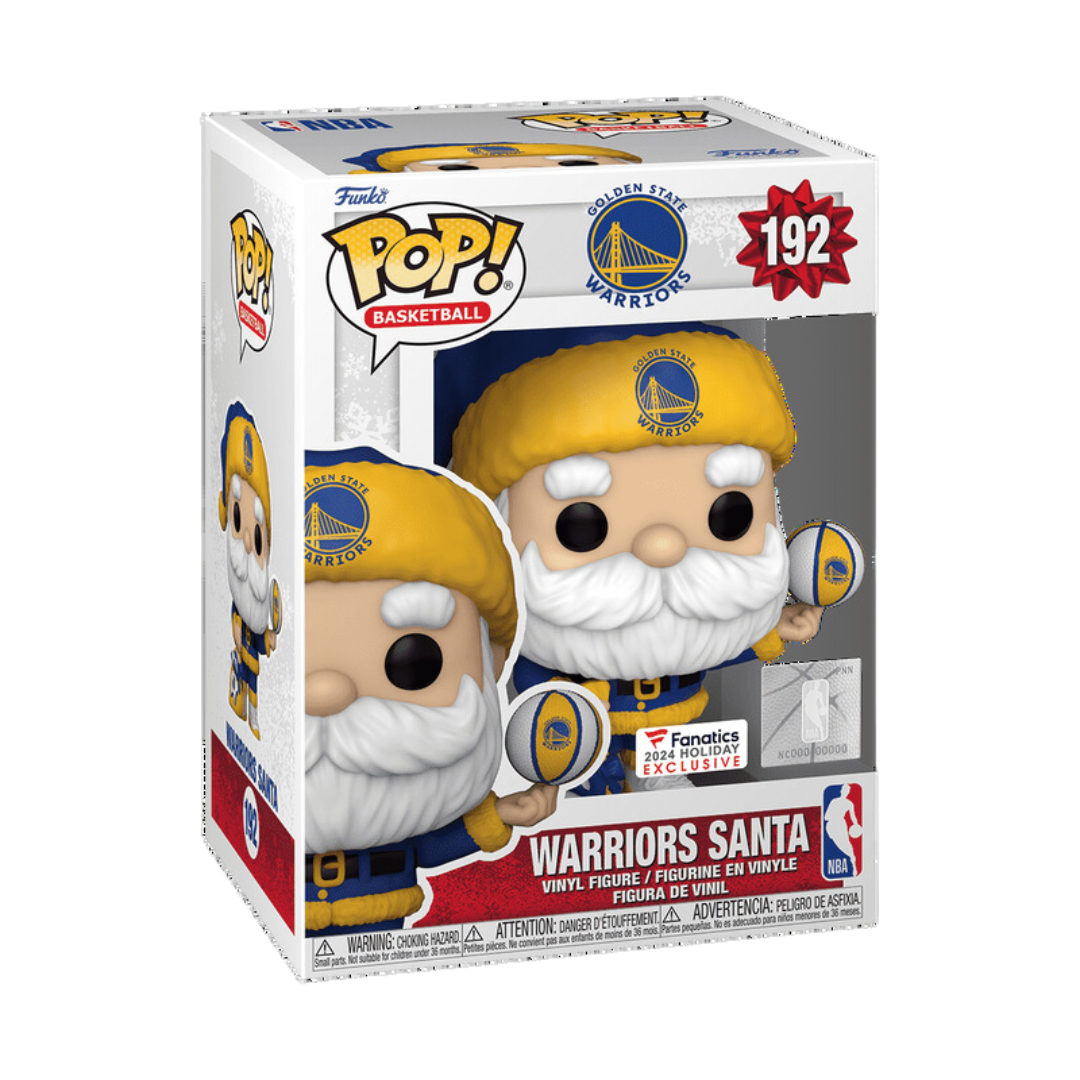 Santa Warriors Golden State NBA Exclusive