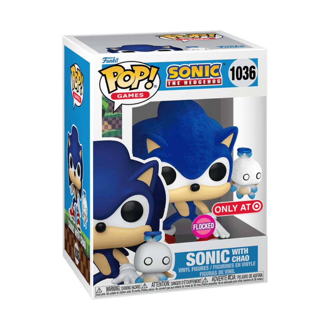 Sonic Con Chao Exclusivo Only At Flocked 1036