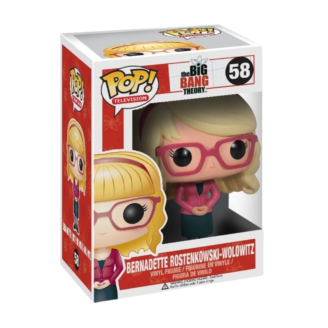 Funko Pop Bernadette Rostenkowski The Big Bang Theory 58