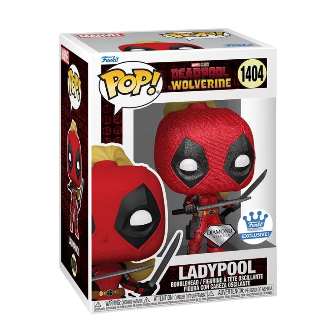 Lady Pool Funko Pop 1404 Marvel Deadpool Wolverine Funko Shop Exclusive