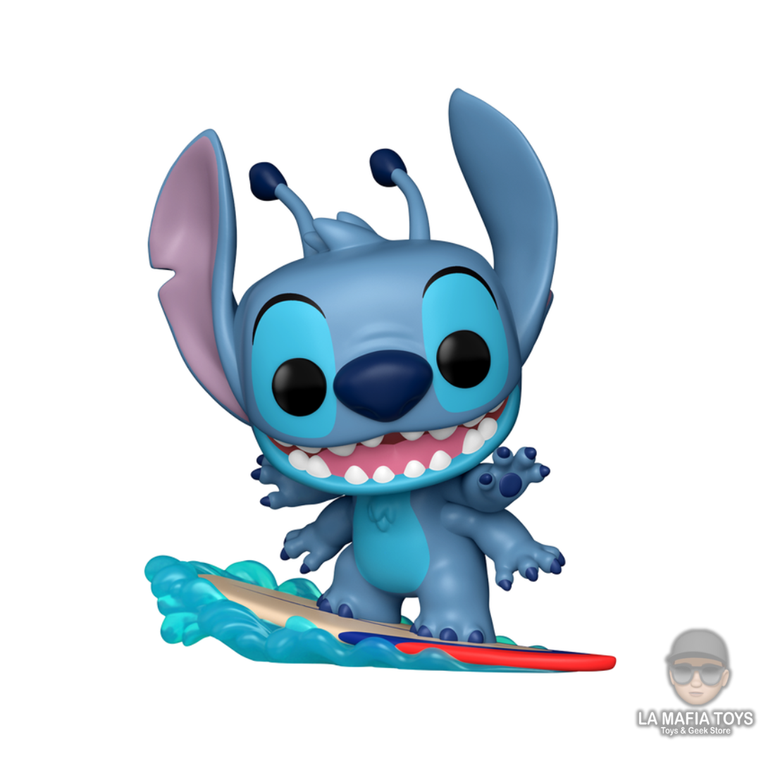Funko Stitch On SurftBoard 1594 SDCC25 Exclusive