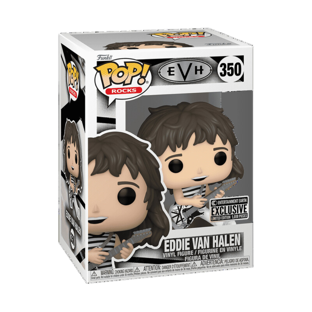Figurine Funko Pop! Eddie Van Halen 350 – Édition Exclusive – Vinyle Neuf Sous Boîte
