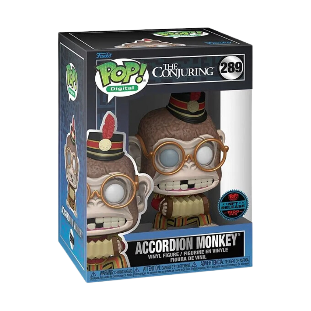 Accordion Monkey The Conjuring NFT Exclusivo