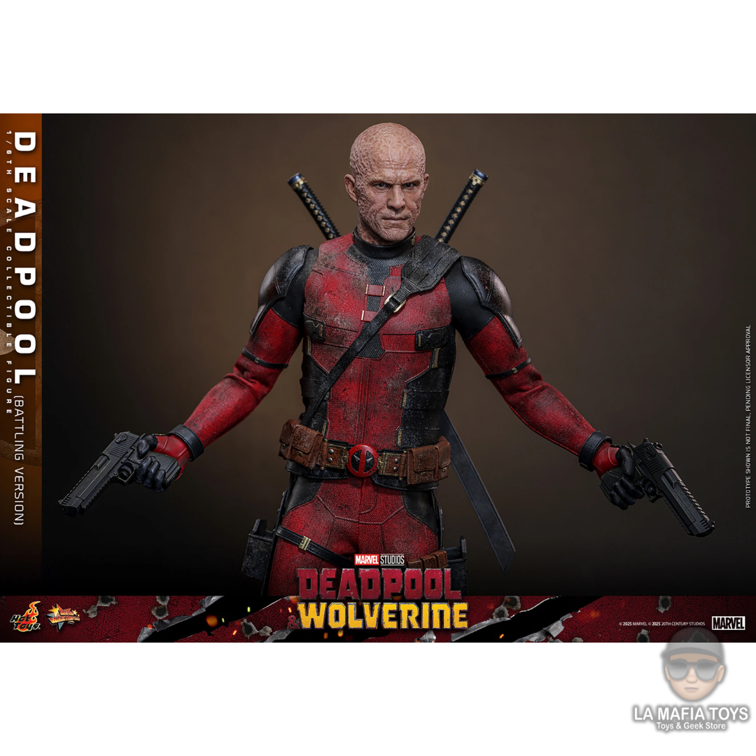 Hot Toys Deadpool (BATTLING VERSION)