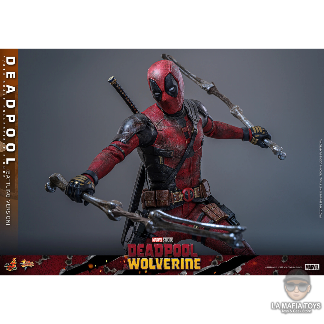 Hot Toys Deadpool (BATTLING VERSION)