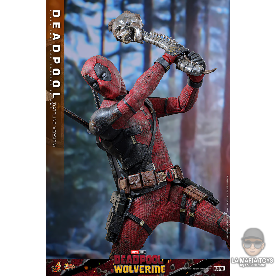 Hot Toys Deadpool (BATTLING VERSION)