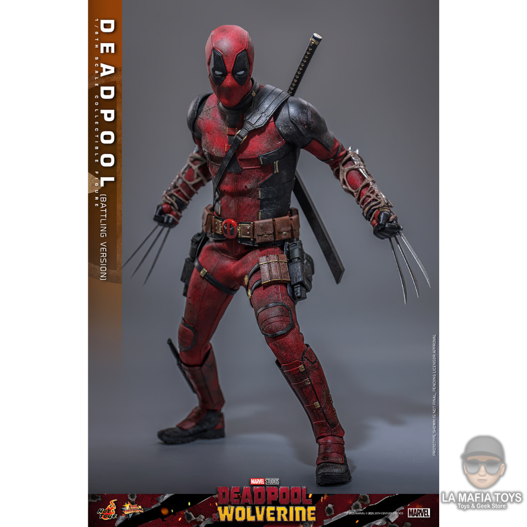 Hot Toys Deadpool (BATTLING VERSION)