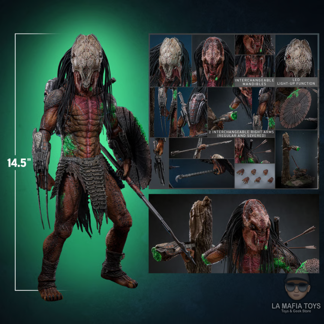 Hot Toys Feral Predator (Battle Damaged Version)