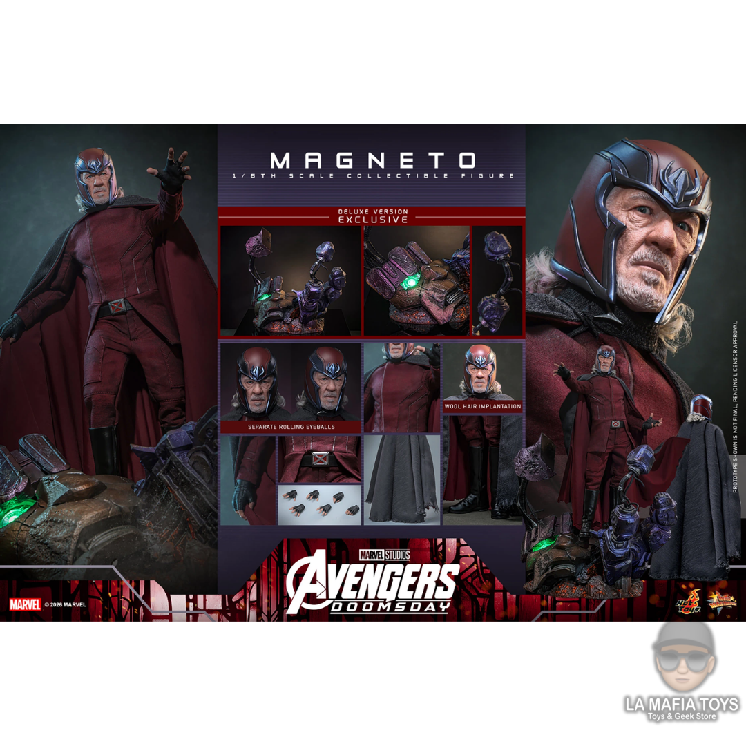 Hot Toys Magneto (Deluxe Version) Exclusive