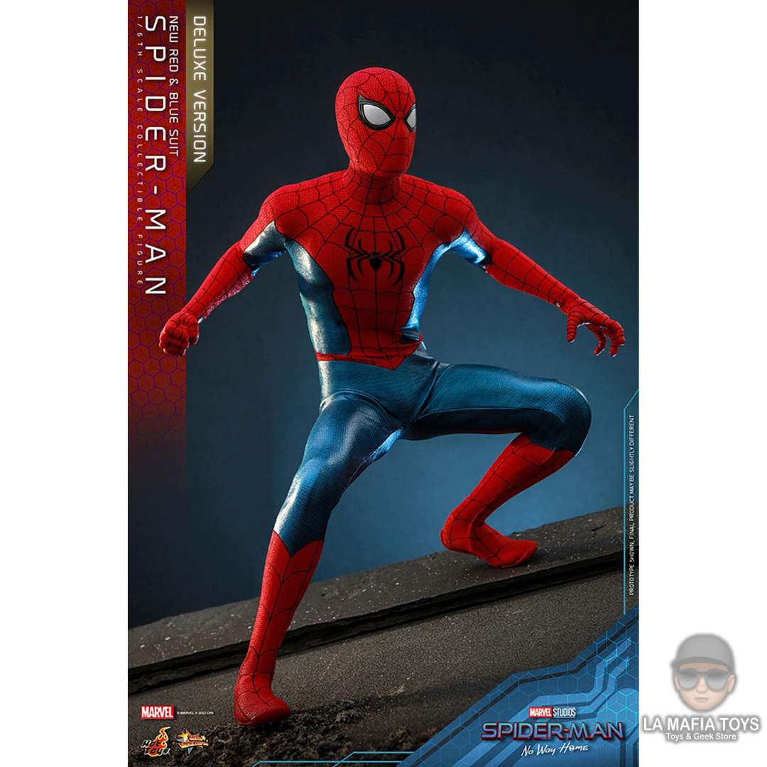 Hot Toys Marvel Spider Man New Red And Blue Suit Deluxe Version