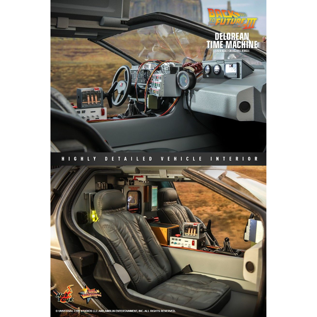 Delorean Hot Toys Back To The Future Sideshow