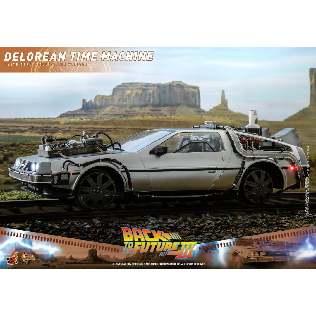 Sideshow Back To The Future Delorean Hot Toys