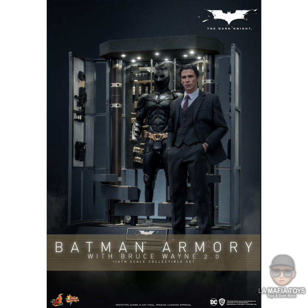 Hot Toys Batman Armory With Bruce Wayne (2.0)