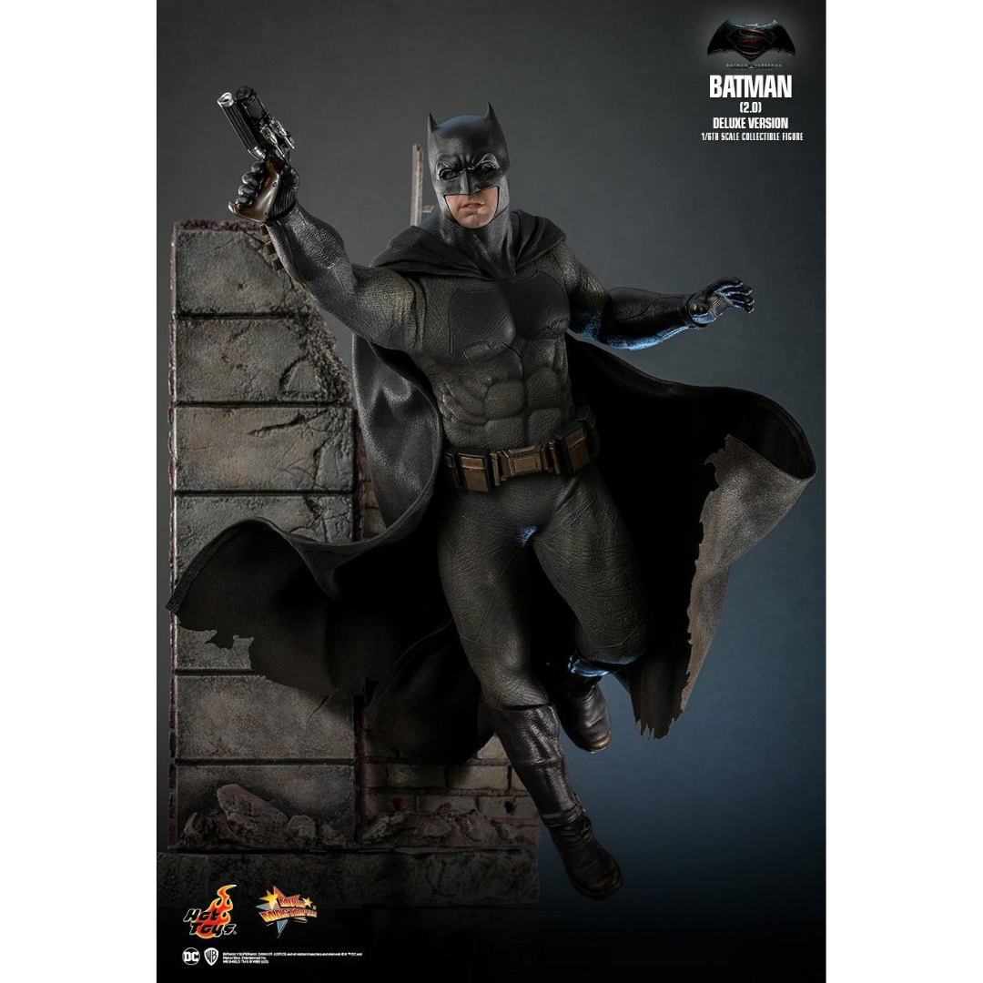DC Batman V Superman Hot Toys Batman 2.0 Deluxe Sideshow