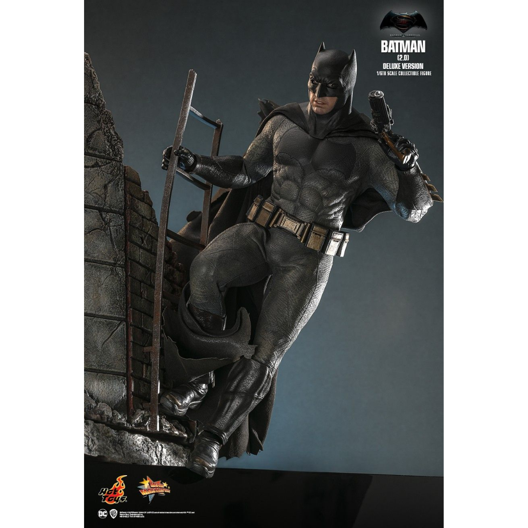 Batman V Superman Hot Toys Batman 2.0 Sideshow Deluxe Version