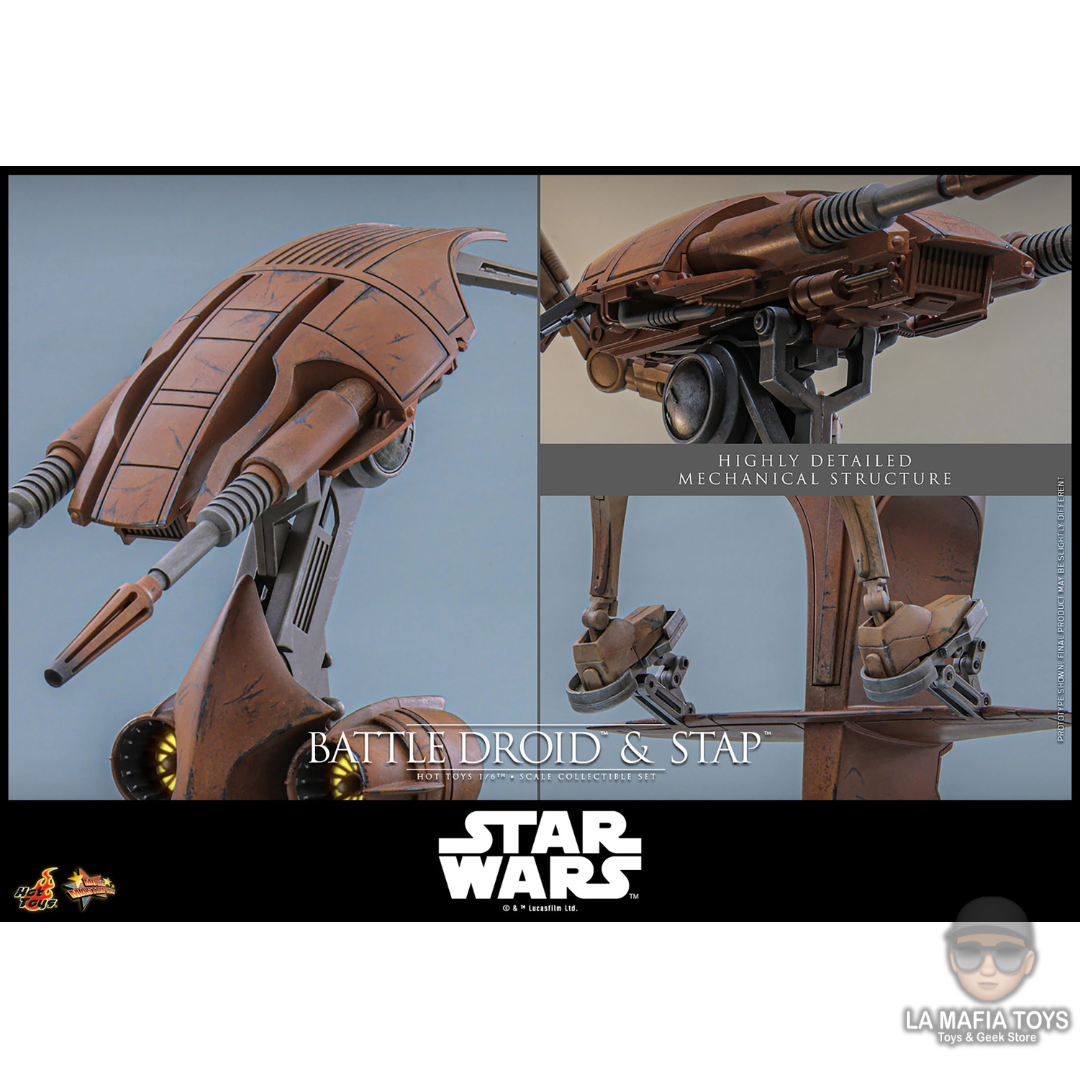 Hot Toys Battle Droid & STAP Star Wars