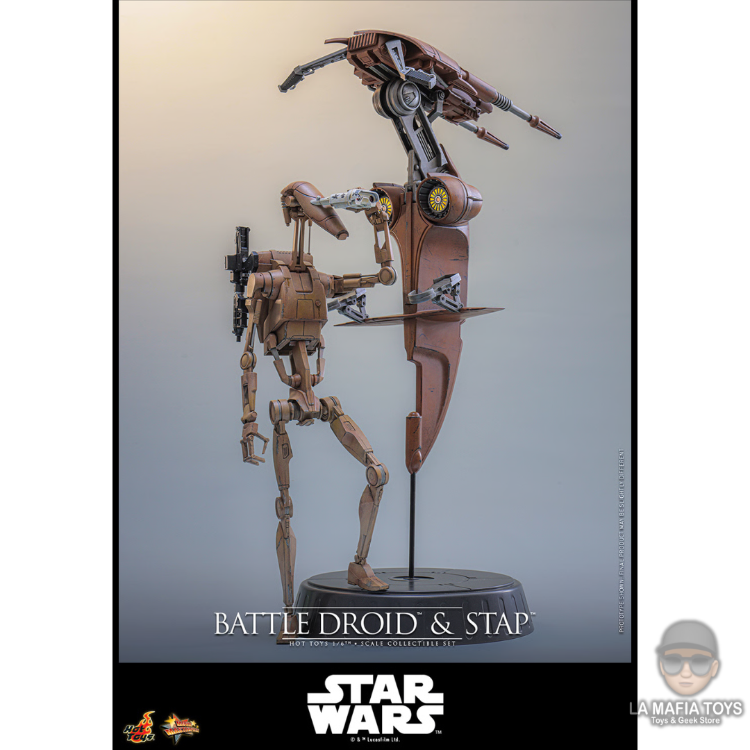 Hot Toys Battle Droid & STAP Star Wars