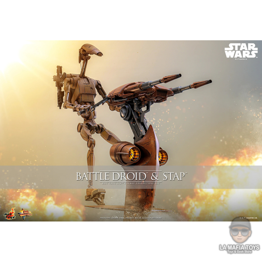Hot Toys Battle Droid & STAP Star Wars