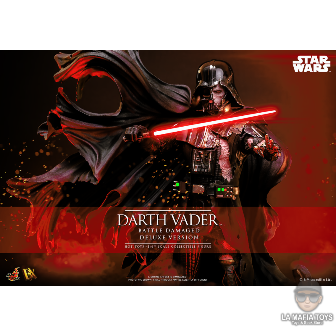 Hot Toys Darth Vader Battle Damaged Deluxe Version Star Wars