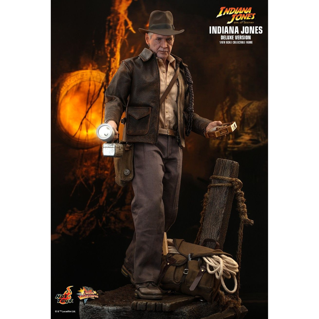 Indiana Jones Deluxe Version Hot Toys Dirl Of Destiny Sideshow